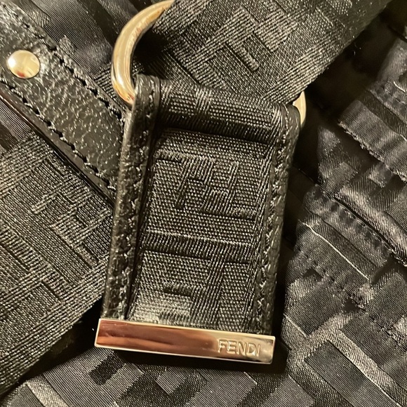 Fendi Black Zucca Tote Bag - Picture 3 of 16